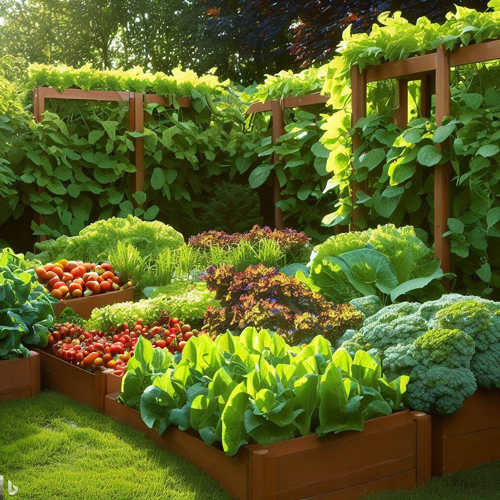 crop rotation in a small garden