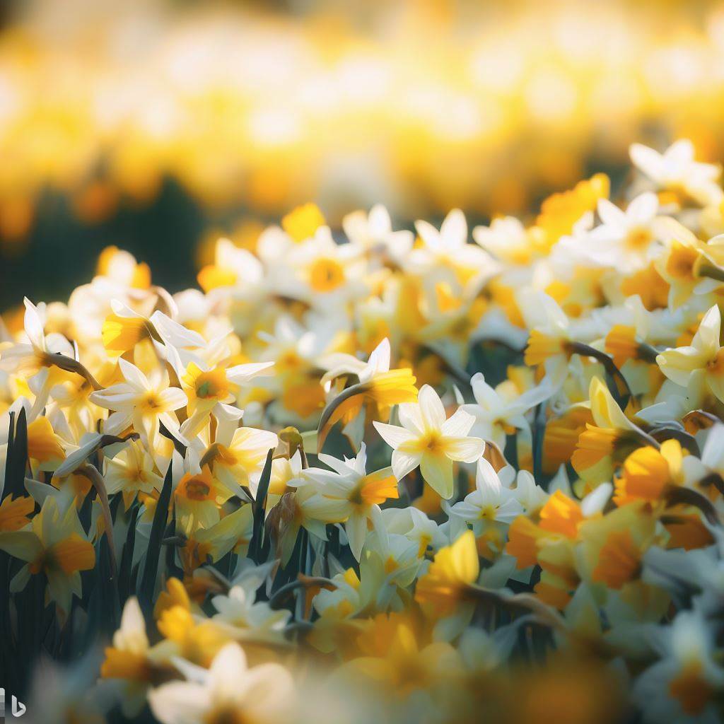 overcrowded daffodils