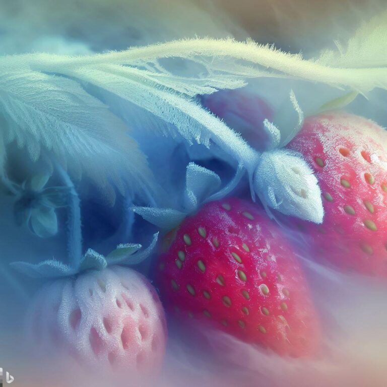 strawberries over winter