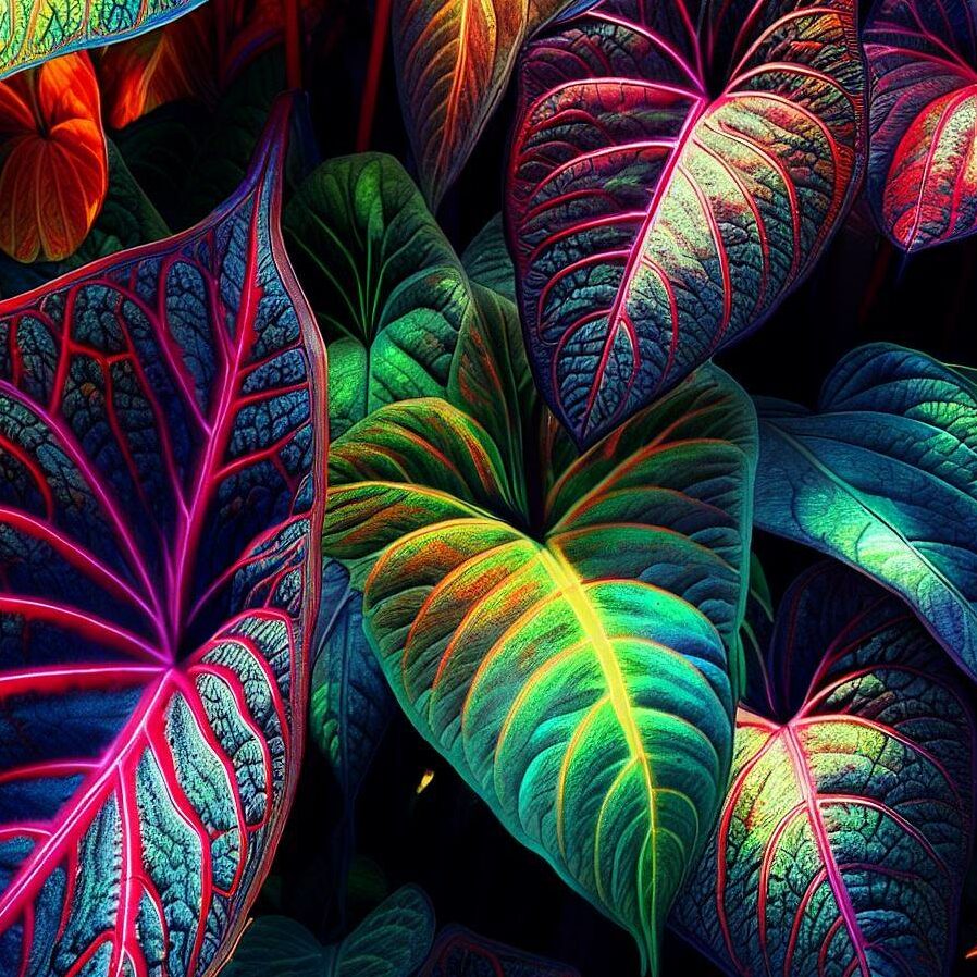 Caladiums