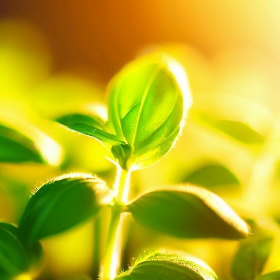 basil seedling