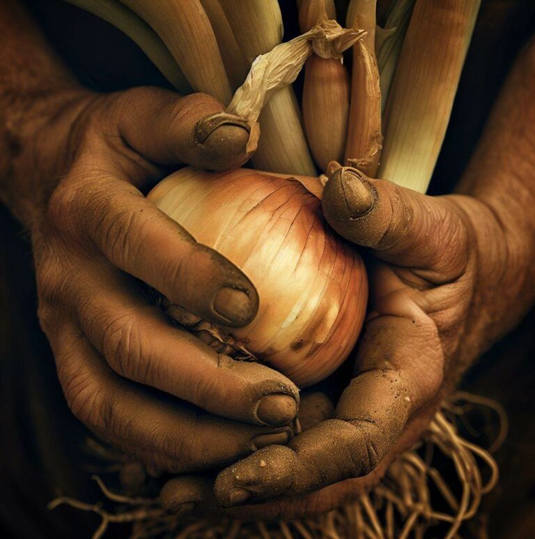 big onion harvest