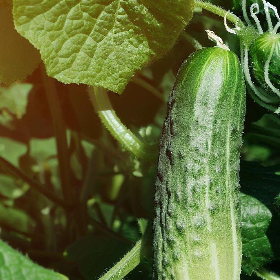 close up cucumber