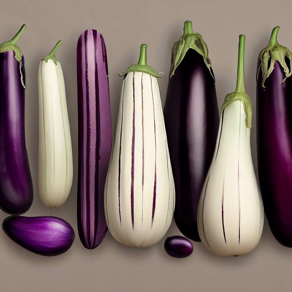 the spectrum of eggplant varieties