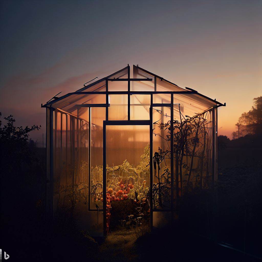 tomatoes in greenhouses