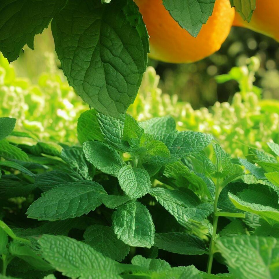 Companion planting under citrus trees